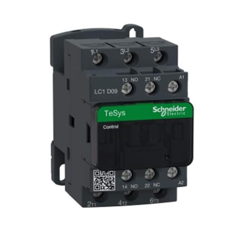 Schneider Electric LC1D09B7 -Tesys D Kontaktör 3P 9A AC3 24VAC