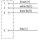 Murr Electronics , 7000-08061-6110500 , M8 , 4Pin , Konnektörlü Kablo, 5M