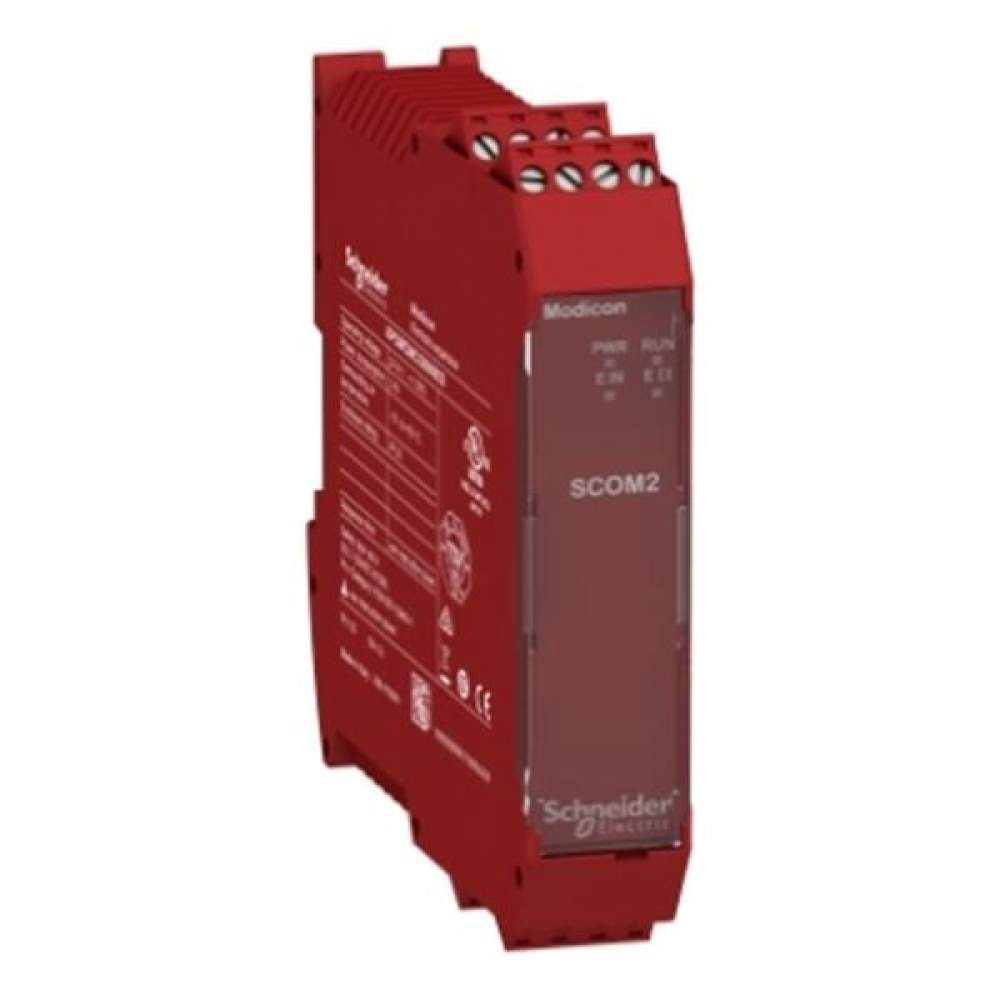 Schneider Electric XPSMCMCO0000S2 RS485 Safe Communications Expansion Module 2 Way, Modicon MCM, Screw Term