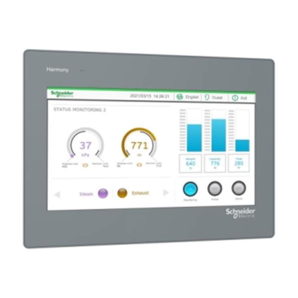Schneider Electric , HMIET6501 , 10"W Easy Touch Panel, Serial mod