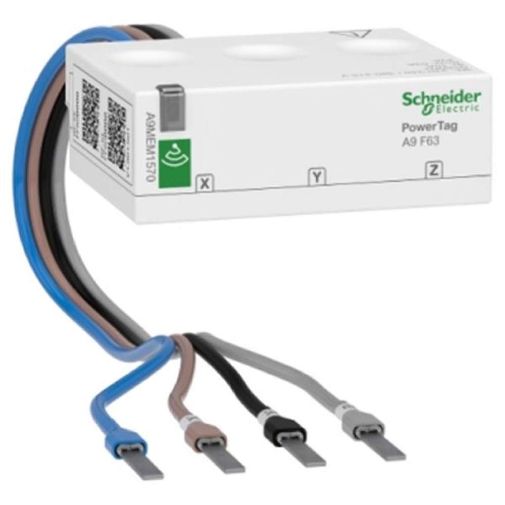 SCHNEIDER , A9MEM1570 , Powertag Flex 63A 3P+N Top And Bottom Position