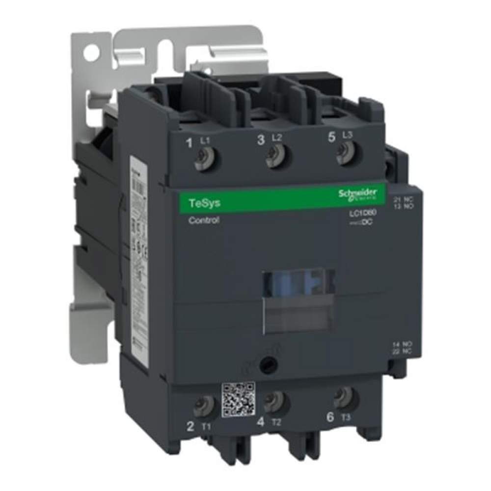 Schneider Electric LC1D80BD -Tesys D Kontaktör 3P 80A AC3 24VDC