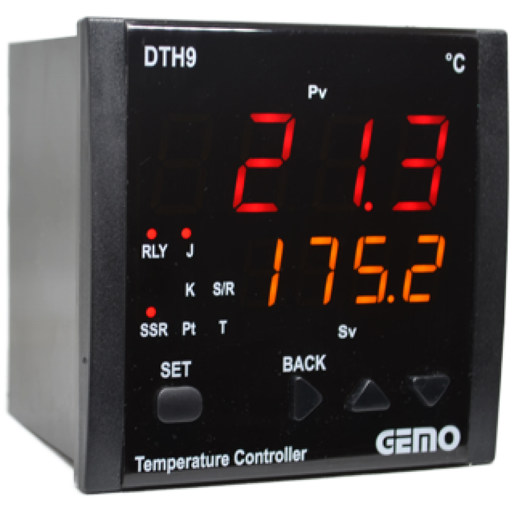 GEMO DTH9-230VAC PID SICAKLIK  DİJİTAL TERMOSTAT TEMPERATURE CONT