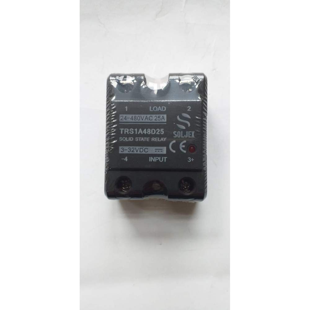 SOLJEX TRS1A48D25 SOLİD STATE RELAY  SSR 25A  İNPUT: 3-32VDC