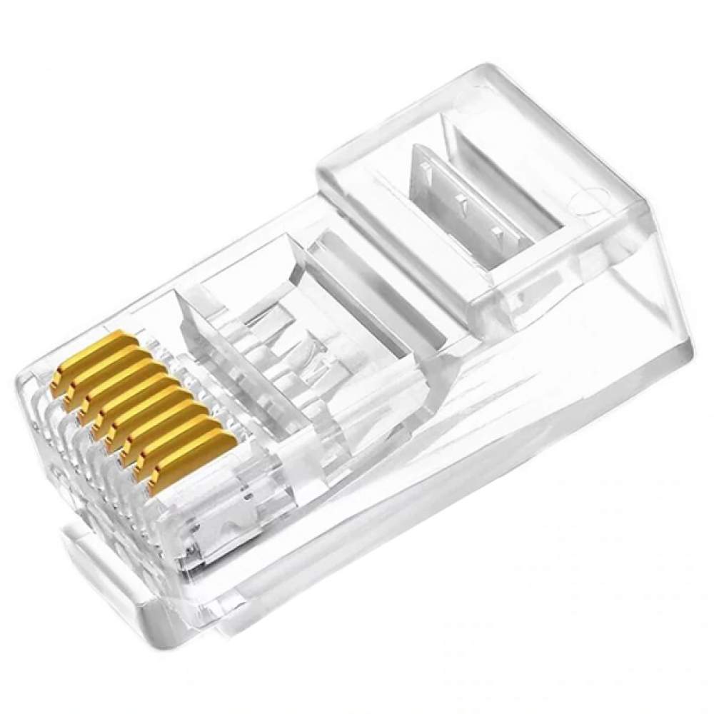 ShopZum PM-18439 EZ YENİ NESİL RJ45 CAT5/CAT6 8P/8C AÇIK UÇLU SOKET (100LÜK PAKET)