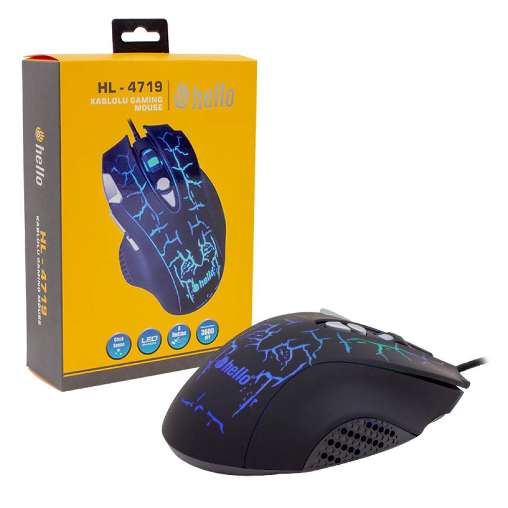 HL-4719 KABLO ShopZumLU GAMING MOUSE