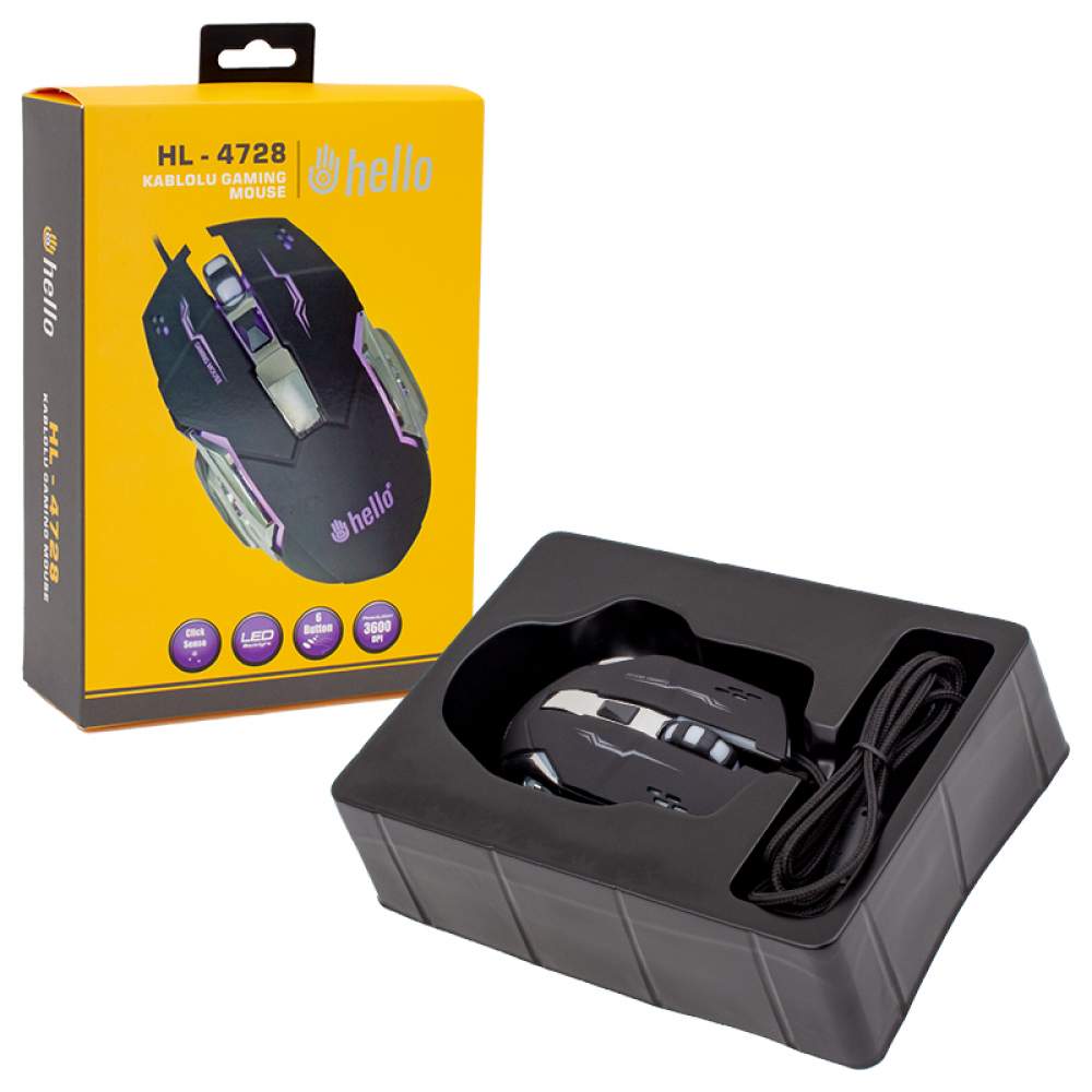 HL-4728 KABLO ShopZumLU GAMING MOUSE