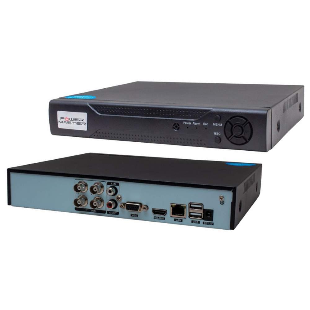 ShopZum PM-12180 4 KANAL 1080N H265 XMEYE VİDEO ÇIKIŞLI DVR/XVR KAYIT CİHAZI