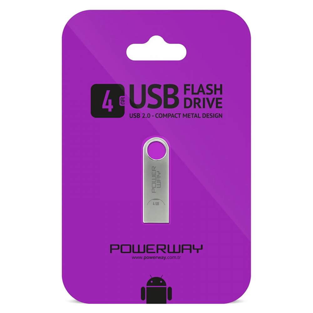 ShopZum  4 GB METAL USB FLASH BELLEK