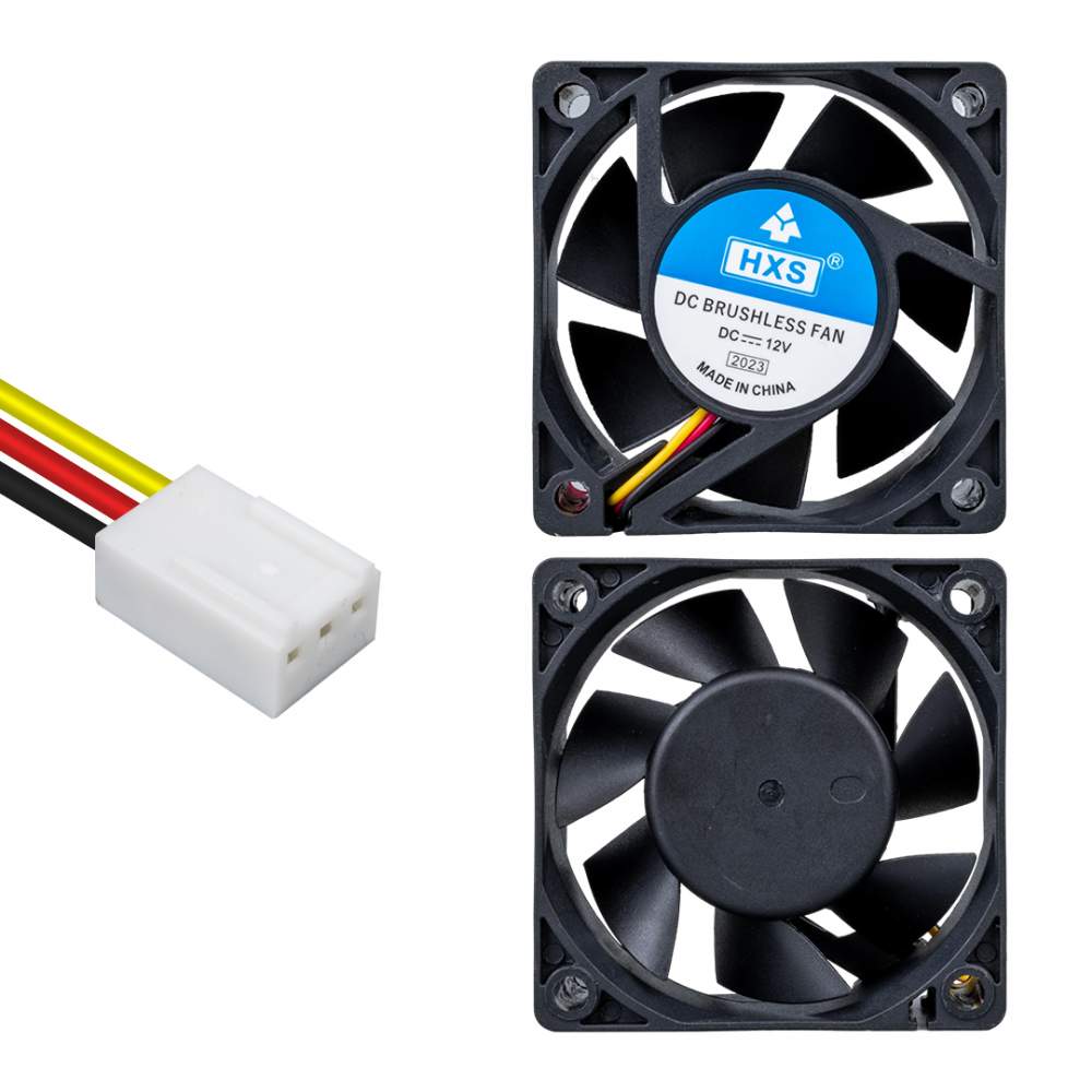 Robotrend IC-216 FIRÇASIZ DC FAN 60X60X25MM 12 VOLT 3 PİN