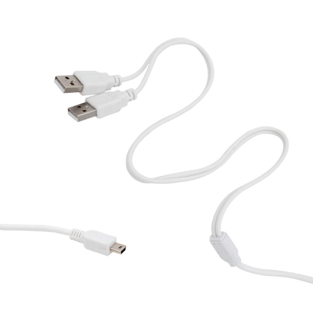 ShopZum USB 2XERKEK - MİNİ USB 5 PİN (2.0V) 1.5 METRE KABLO ShopZum