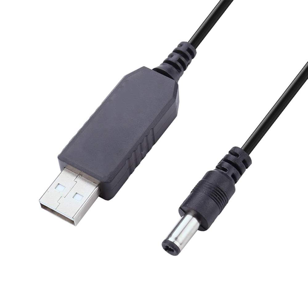 ShopZum PM-21568 USB TO DC 5.5*2.5 MM UÇLU 9 VOLT 1 AMPER 5 VOLTU-9 VOLTA ÇEVİRİCİ ADAPTÖR