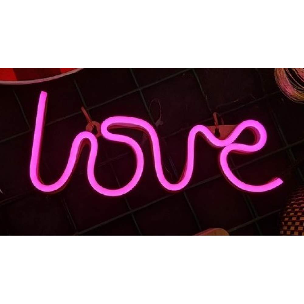 NEON LOVE YAZISI