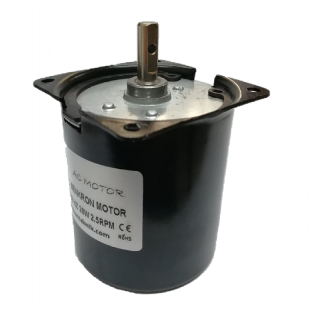 2 5 Rpm 28W 68Ktyz Ac Senkron Motor