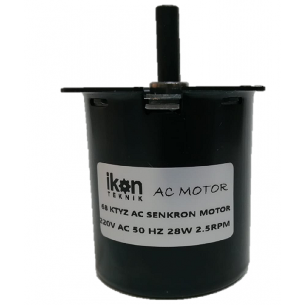 2 5 Rpm 28W Ac Senkron Motor Viyol Motoru