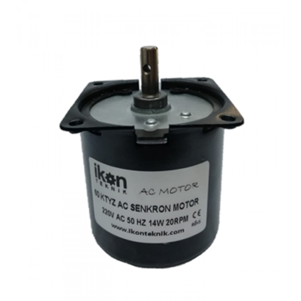 20 Rpm 14W 60Ktyz Ac Senkron Motor