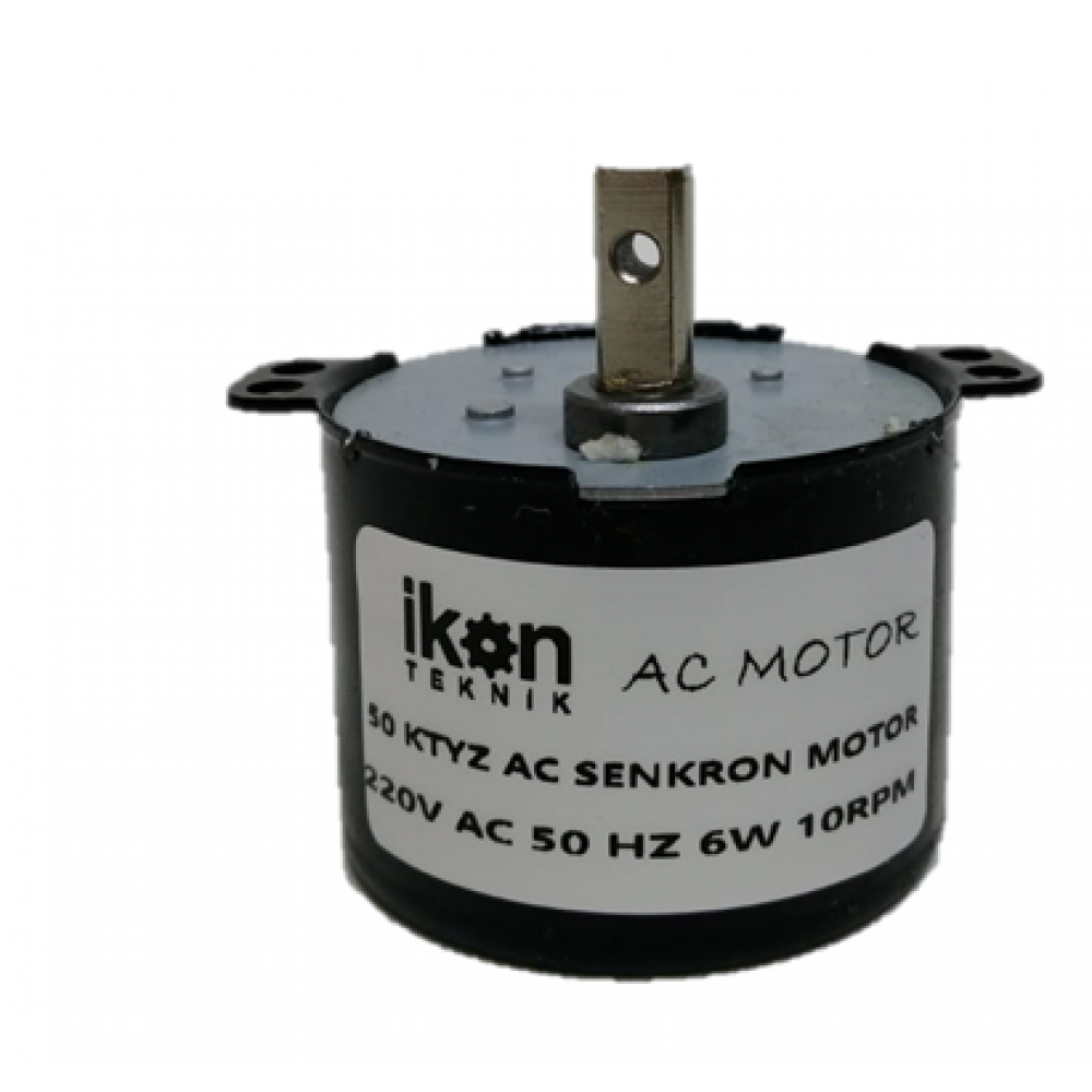 220V 10 Rpm 6W Ac Senkron Motor Viyol Motoru