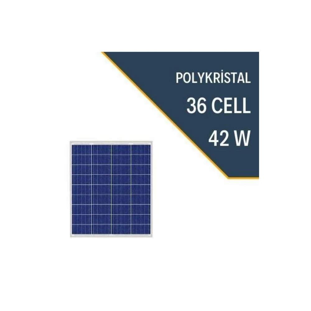 LEXRON® 42W POLYKRİSTAL GÜNEŞ PANELİ EA2513647