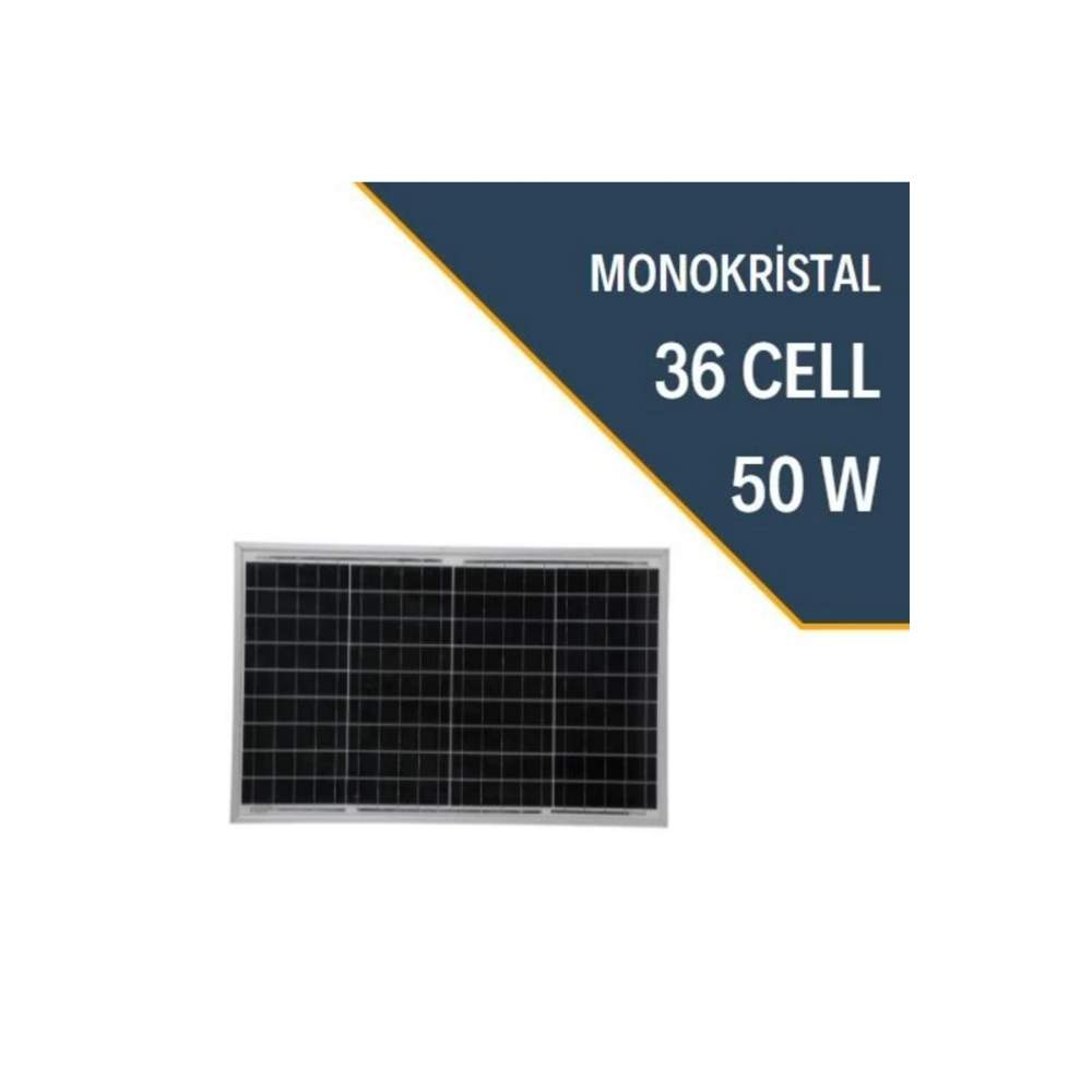 LEXRON® 50W MONOKRİSTAL GÜNEŞ PANELİ EA9966927