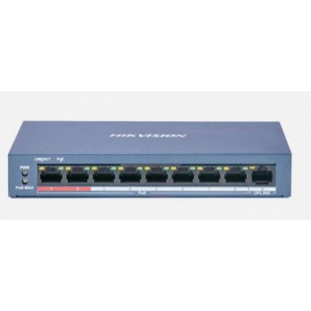 HIKVISION DS-3E0109P-E/M(B) 8 Port Fast Switch