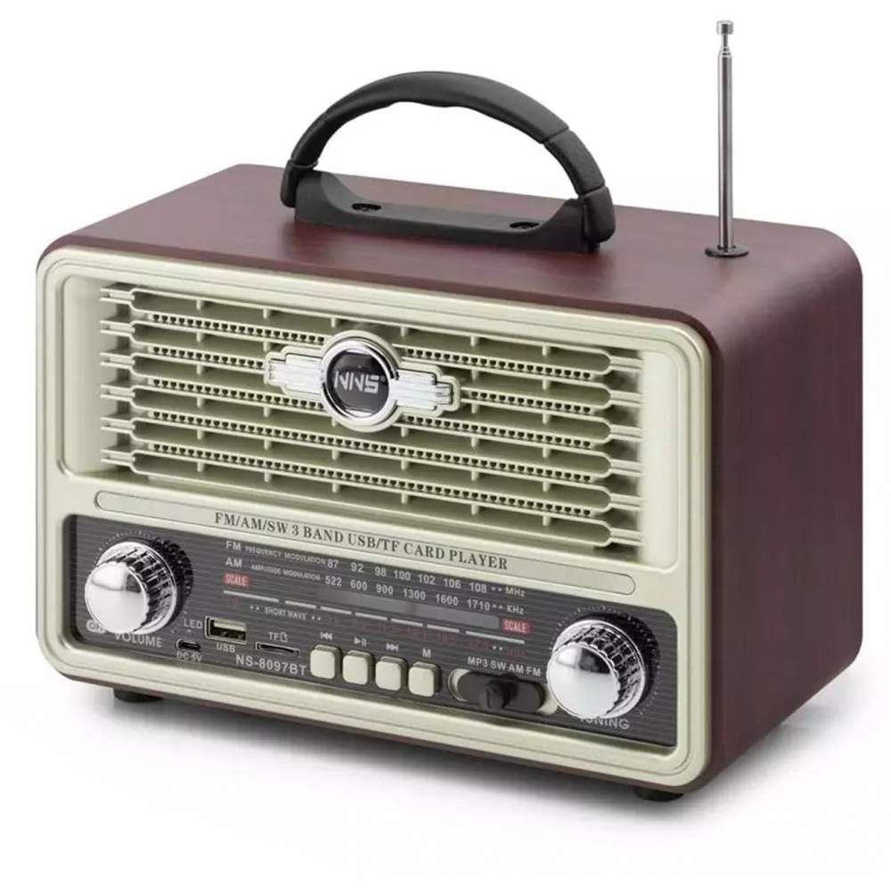 NNS NS-8097BT Nostalji Portatif Radyo