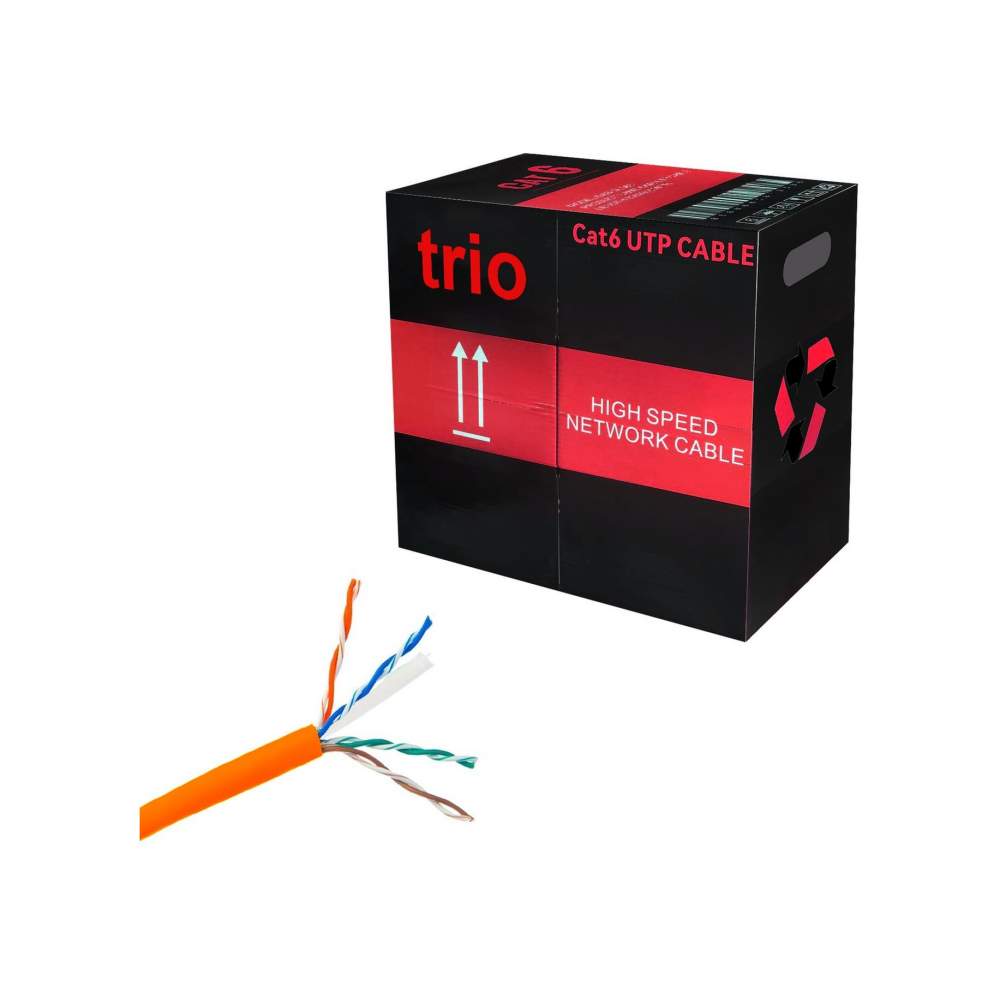 Trio Gab-ct305 Cat6 Kablo 23awg 0.57mm 305 Metre