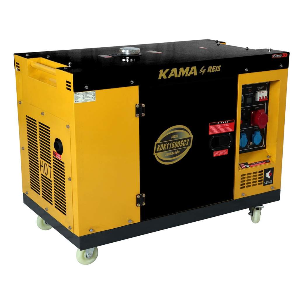 Kama KDK11500SC3 11 kVa Dizel 3-Faz Jeneratör