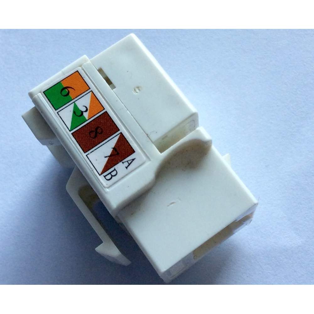 Cat6 Modül /Rj45 Keystone Soket / Teknogreen Tk-Cat06K 5 Adet