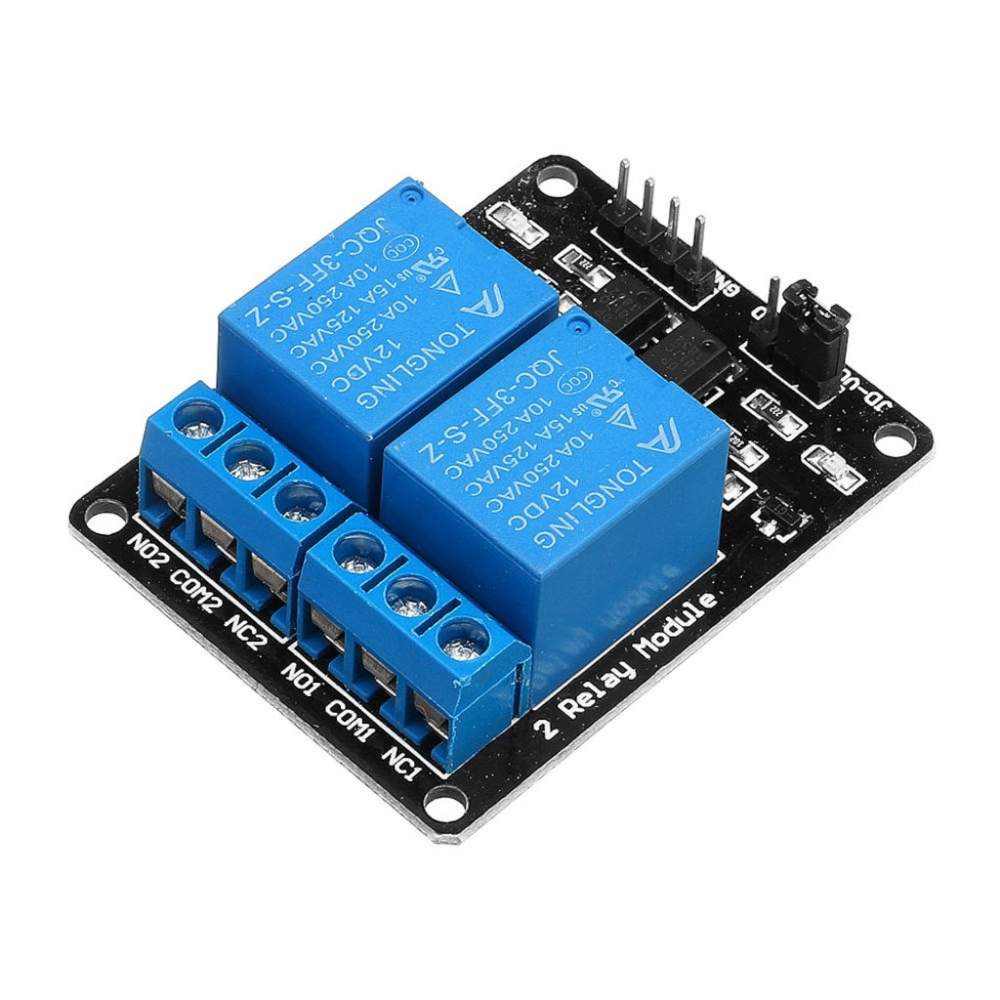 12V 2 Kanal Röle Kartı (Geliştirme Kartlarıyla Uyumlu) Arduino N11.609