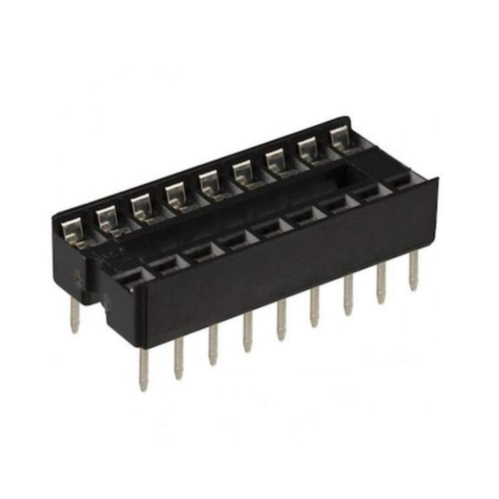 18 Pin Dıp Soket - Entegre Soketi Dip Socket N11.668