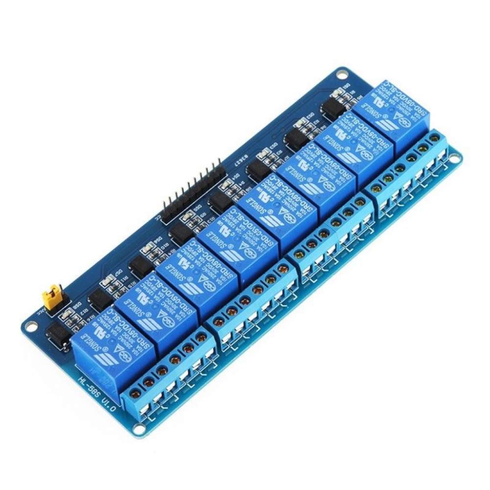 5V 8 Kanal Röle Kartı (Geliştirme Kartlarıyla Uyumlu) Arduino