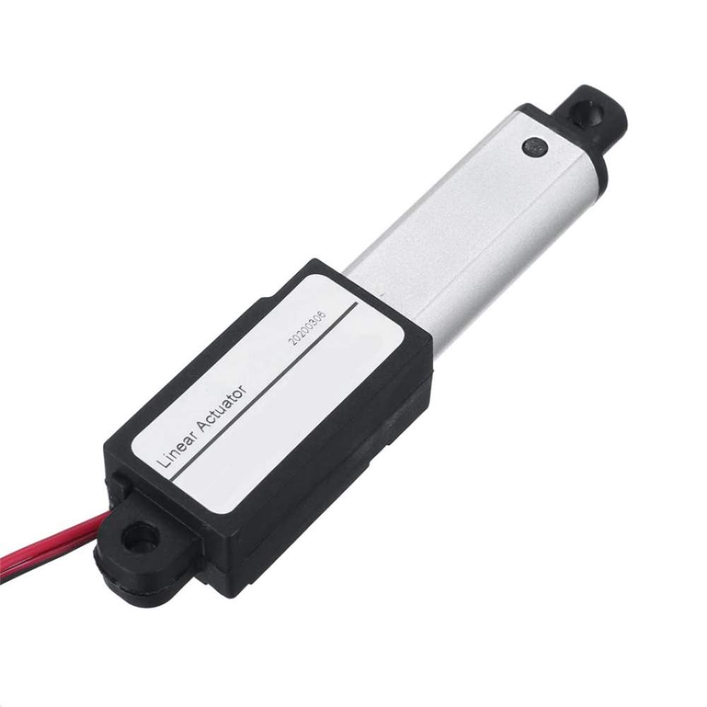 Alüminyum 60N 15Mm/S 30Mm Açılır Uzunluk 12V Dc Mini Lineer Motor