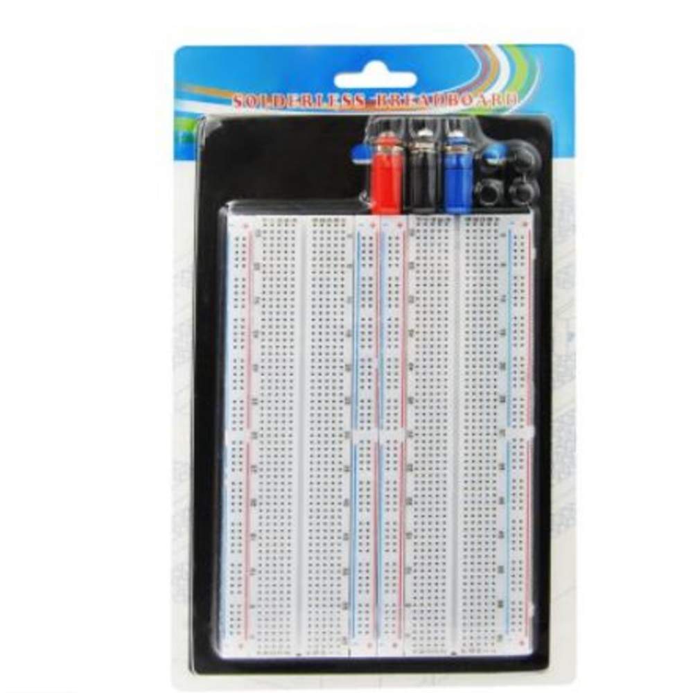 Büyük 1660 Pin 2 Li Breadboard - 1660 Pin - Metal Alt Yüzey