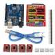 Emaycenter-Cnc-Plotter Full Set Cnc Set Arduino Uno + Cnc Shield + A4988 Set