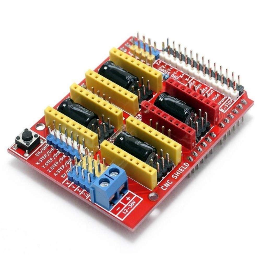 Emaycenter-Cnc-Plotter Full Set Cnc Set Arduino Uno + Cnc Shield + A4988 Set