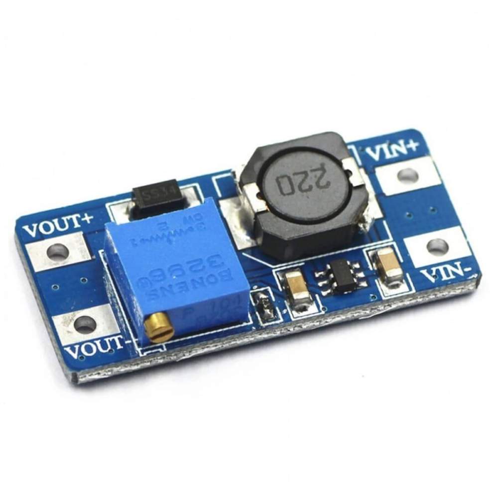 Emaycenter-Mt3608 2A Yükselteç Dc-Dc Aşamalı Güç Modülü (Arduino)