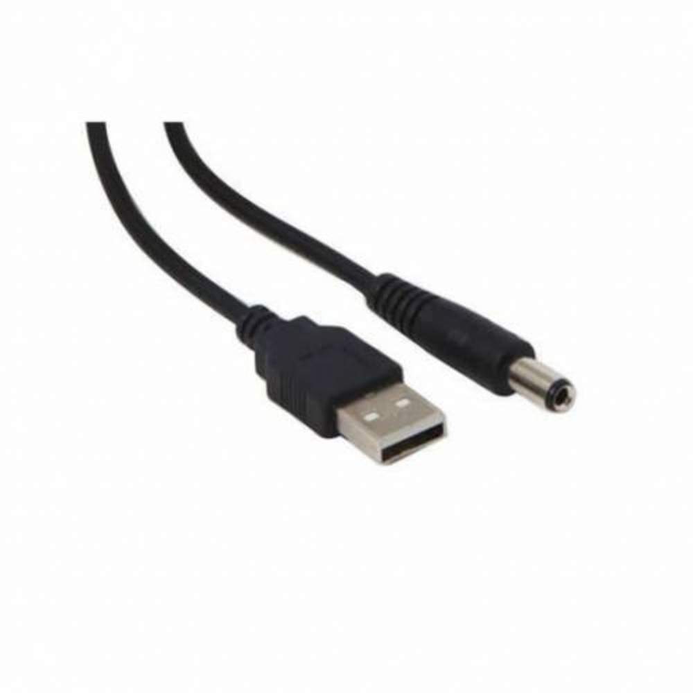 Usb To 5.5 2.1Mm - Usb To 5.5X2.1Mm Güç Kablosu Usb Power 120Cm N11.32