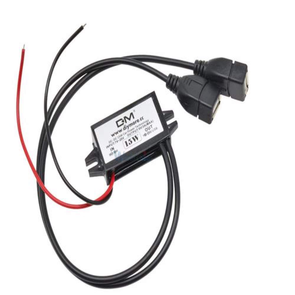 5v Sabit Akım Modülü 2 USB Çıkışlı (Giriş 7-20v Çıkış 5volt 3A)